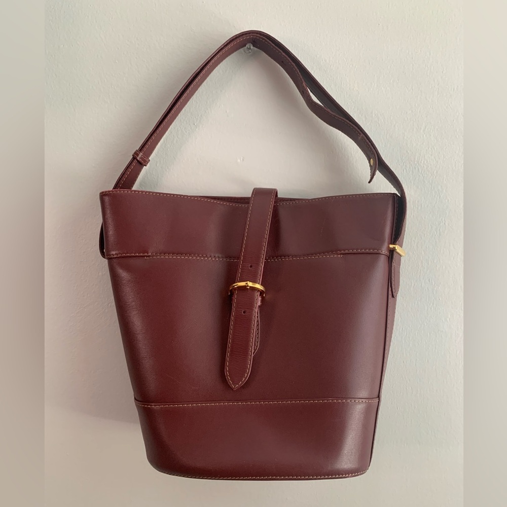Authentic Cartier Bucket Bag with Adjustable Strap